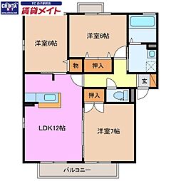 グリーンヒル高岡台 B 1階