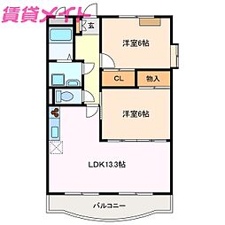 ベルテ白子 2階