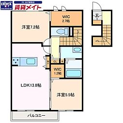 グローリーフォレストC 2階/-