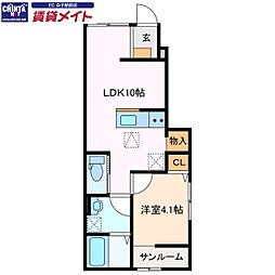 ベレッツァ鈴鹿 1階