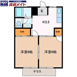 アーバンハイツC 1階