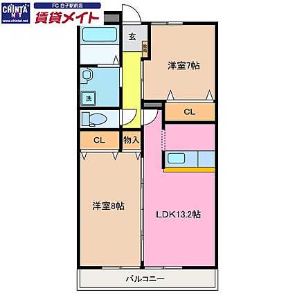 LandMark玉垣_間取り_0