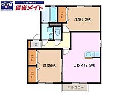 ｅ−ヴィレッジ　A棟 2階