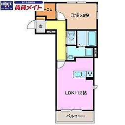YCマンション白子 2階