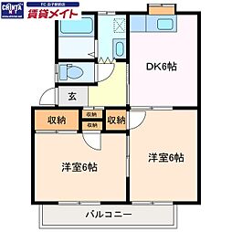ファミール千代崎A 1階/-