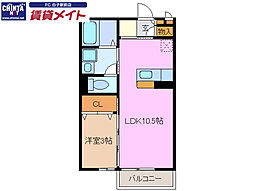レセンテ白子 2階