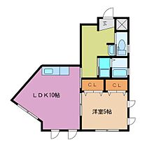 明野Ms 102 ｜ 三重県伊勢市小俣町明野（賃貸マンション1LDK・1階・46.51㎡） その2