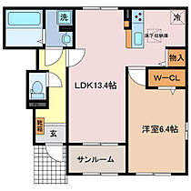 ヒカルサ伊勢小俣I 103 ｜ 三重県伊勢市小俣町元町（賃貸アパート1LDK・1階・50.87㎡） その2