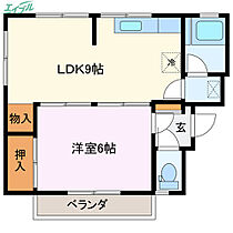 パールハイツ  ｜ 三重県伊勢市勢田町（賃貸マンション1LDK・2階・33.21㎡） その2