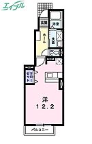 クローバー・ＭIIＡ棟  ｜ 三重県伊勢市御薗町高向（賃貸アパート1R・1階・32.90㎡） その2