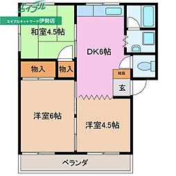 徳川台ハイツ 2階