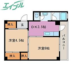 🉐敷金礼金0円！🉐ビレッジハウス安楽島1号棟