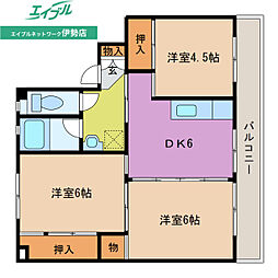 ビレッジハウス磯部1号棟 5階