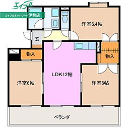 カーサたもの木 2階