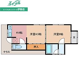 🉐敷金礼金0円！🉐宇治山田駅尾上借家