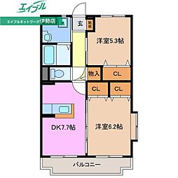 グレイスコート 2階