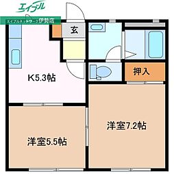 コーポアリス　Ｂ 1階