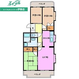 マンションカルミア 3階