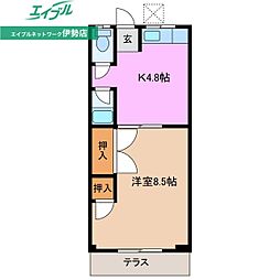 裕里荘 1階