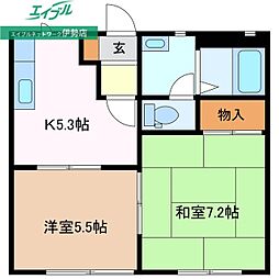 コーポアリス　Ｂ