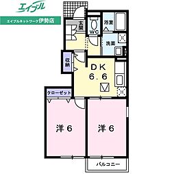 アンジェリック A棟 1階