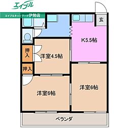 グリーンコーポ小林 B 2階