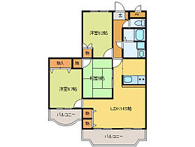 中川ファーストマンションV 303 ｜ 三重県松阪市嬉野中川新町２丁目（賃貸マンション3LDK・3階・72.24㎡） その2