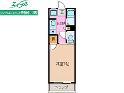 タカトハイツA 1階/-