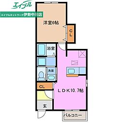 🉐敷金礼金0円！🉐クラージュ　Ｂ棟