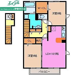 セジュールＳＲＡ 2階