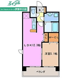 アンジューVI 1階/-