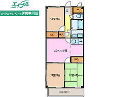 中川ファーストマンションIII 2階/-