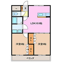 フラワーヒルズ天白Ａ 205 ｜ 三重県松阪市曽原町（賃貸アパート2LDK・2階・49.58㎡） その2