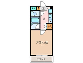 ロイヤルリング 109 ｜ 三重県松阪市山室町（賃貸マンション1K・1階・22.70㎡） その2