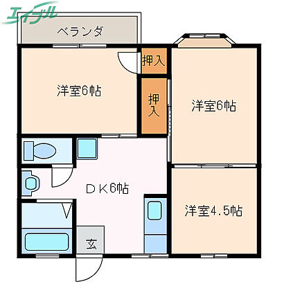 ジュネスよこわ_間取り_0