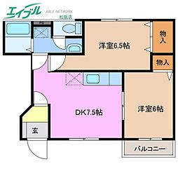 🉐敷金礼金0円！🉐ヴィア・ラッテア　Ａ棟