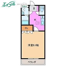 アシューレB 1階/-