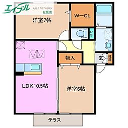 ビルヌーヴ C 1階/-