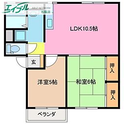 🉐敷金礼金0円！🉐ハイツブルー長島D