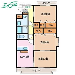 ファームガーデン利平治 B棟 2階/-