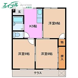 コーポさわやかIII 1階