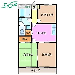 グリーンハイツ 2階/-