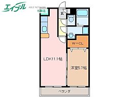 リバーサイドI 3階/-