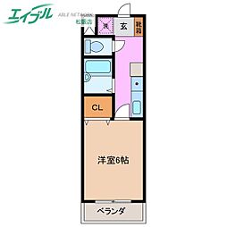 パルテンザ松阪2 2階