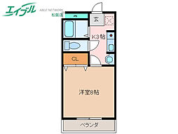 イーグルプレイス 1階/-
