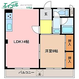 コンフォート道海 2階