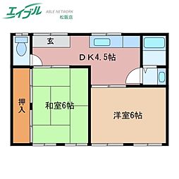 長崎アパート 2階/-