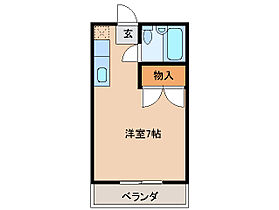 三重県津市藤方（賃貸マンション1R・1階・21.00㎡） その2