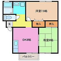 三重県津市久居西鷹跡町（賃貸アパート2DK・1階・50.00㎡） その2