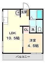 三重県津市城山２丁目（賃貸アパート1LDK・1階・30.39㎡） その2